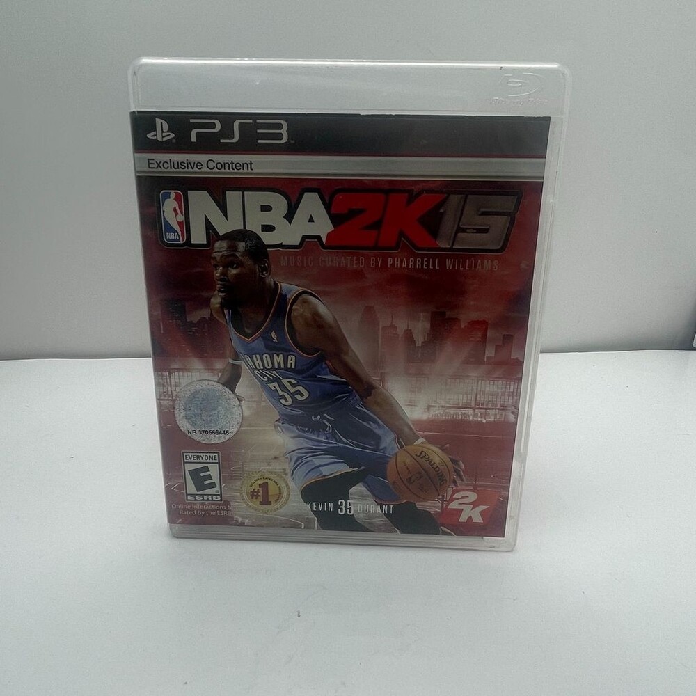 NBA 2K15 Kevin Durant PS3 (Sony PlayStation 3, 2014) Complete W/ Manual